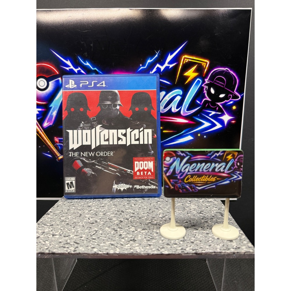 Wolfenstein The New Order Sony PlayStation 4 PS4 Bethesda MachineGames 2014